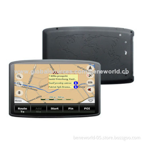 Cheap 5-inch GPS with Mstar CPU, WIN CE 6.0 OS